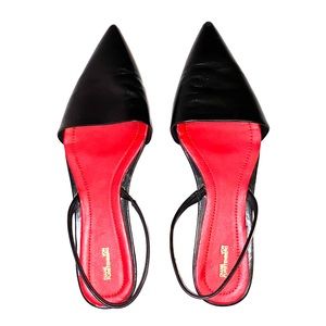 dvf slingback flats